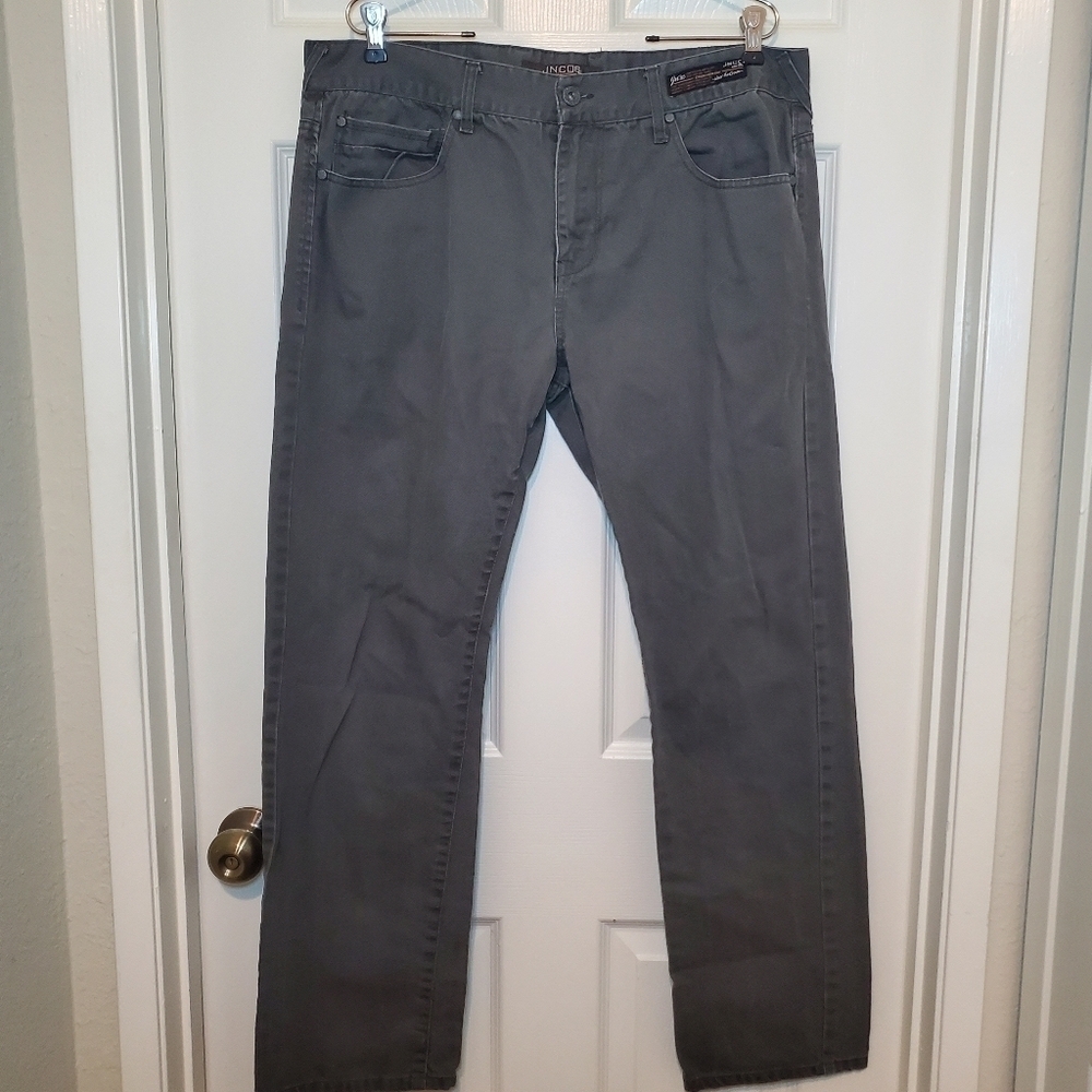 JNCO 85 Crown Brand Grau Jeans Men Size: 36x32
